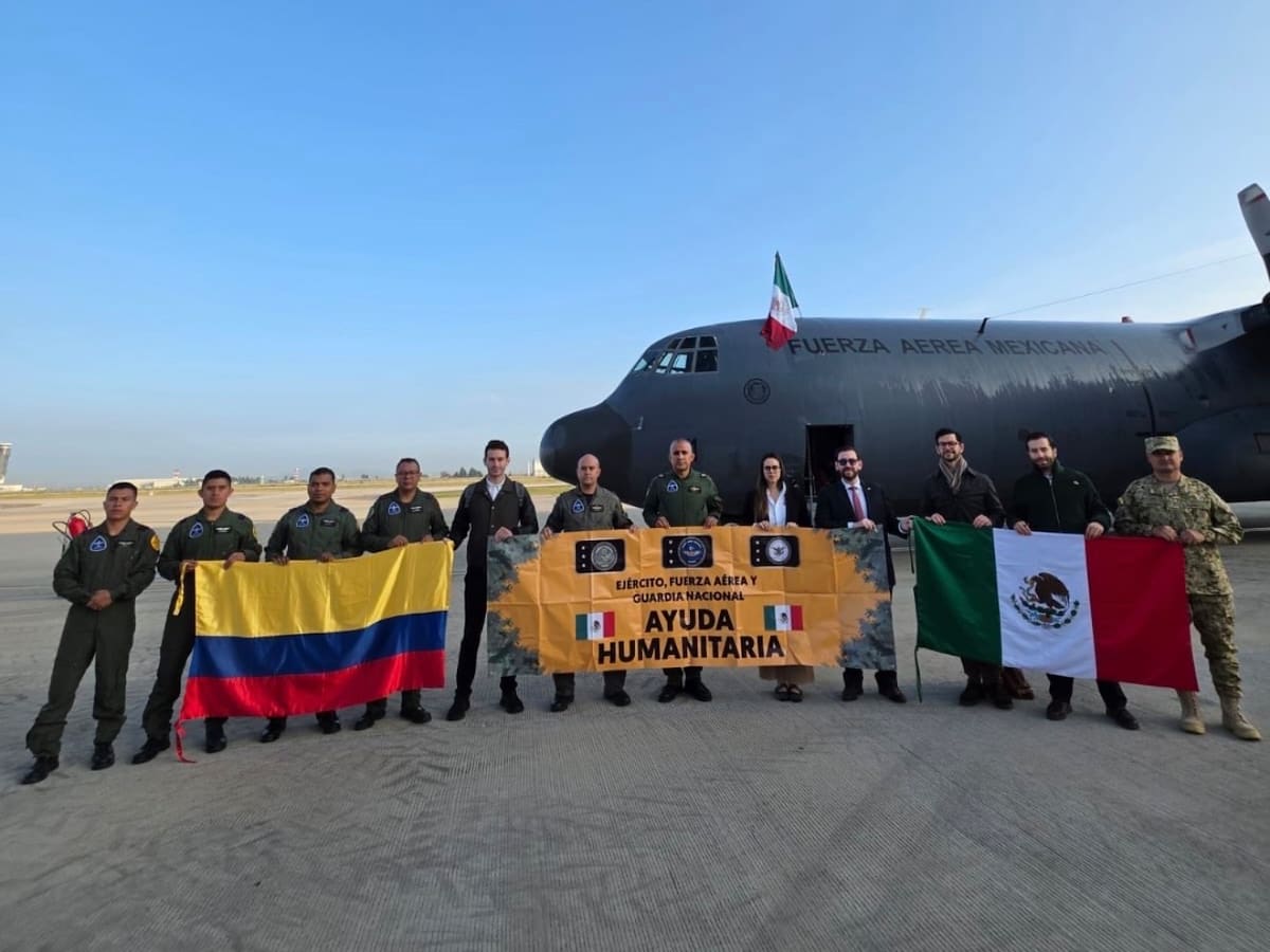 Colombia recibe ayuda internacional para atender emergencia: México, El Salvador, Los Ángeles y más
