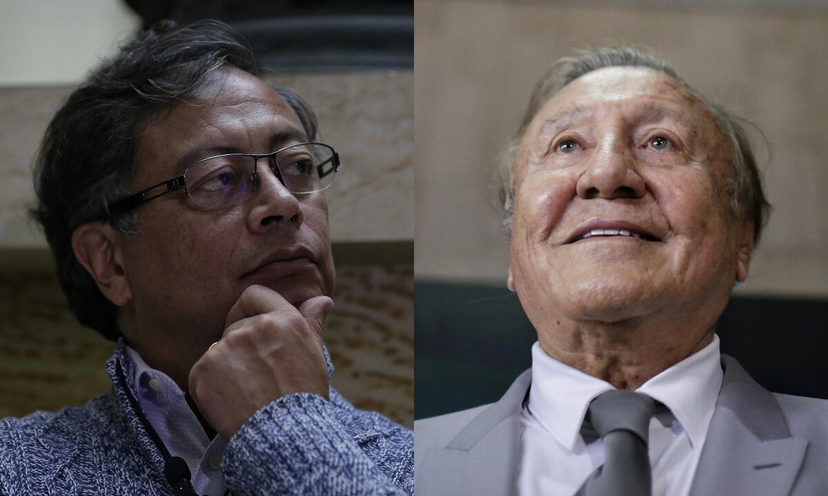 Gustavo Petro y Rodolfo Hernández, candidatos a segunda vuelta presidencial en Colombia. Fotos: Colprensa.