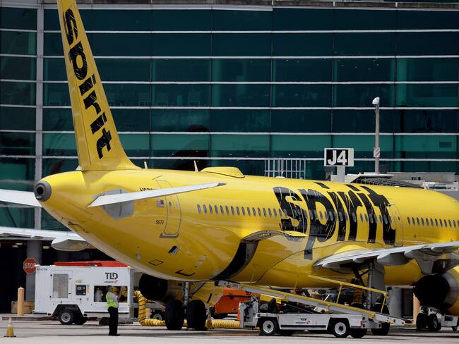 Spirit Airlines. (Photo by Joe Raedle/Getty Images)