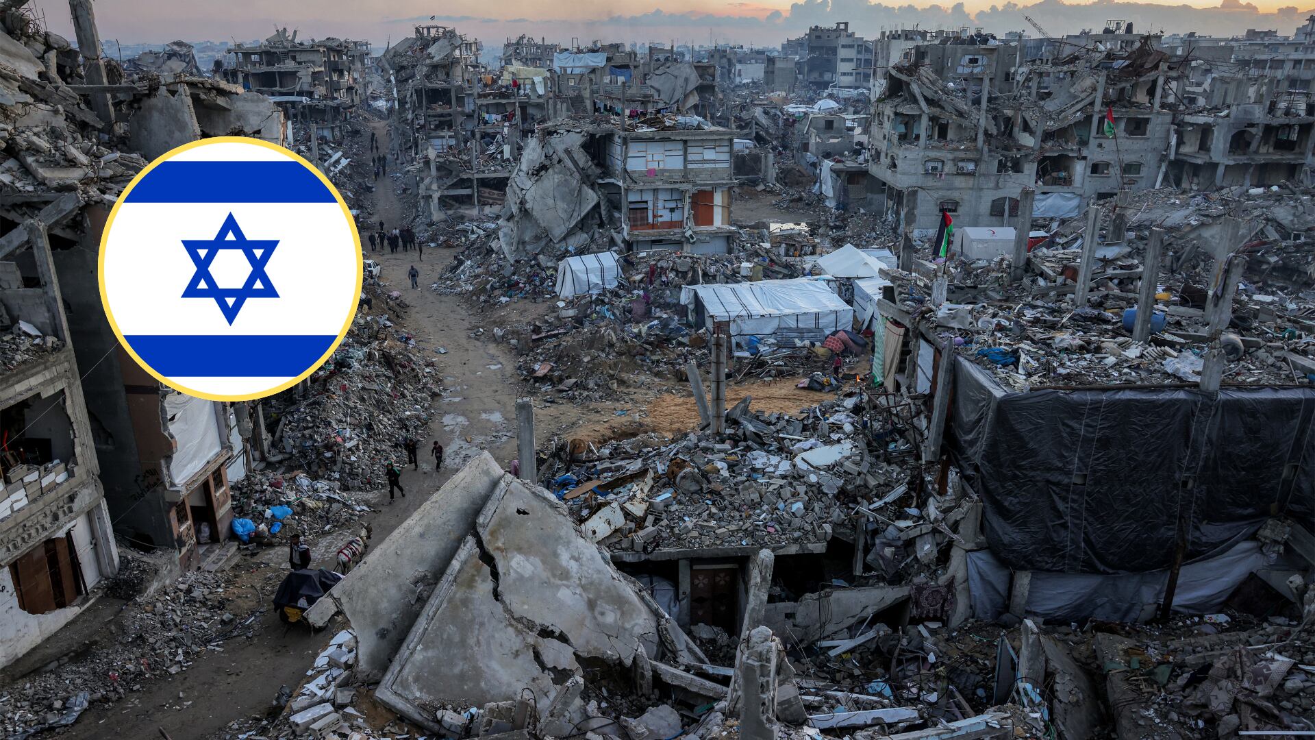 Franja de Gaza. FOTO: BASHAR TALEB/AFP via Getty Images.