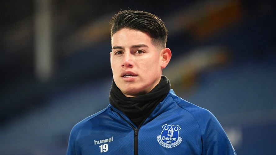 Se descartó una nueva lesión de James Rodríguez. Foto: Michael Regan/Getty Images