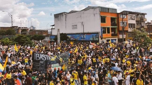 Protestas en Pereira. Foto: Suministrada (comunidad)