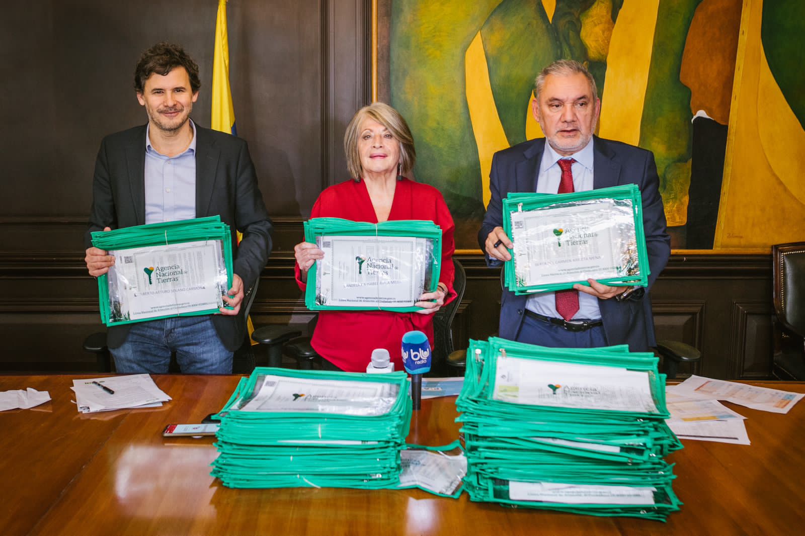 Se dio inicio a la reforma agraria. Foto: Cortesía Ministerio de Agricultura.