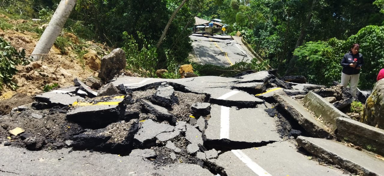 MinTransporte estará en la vía Bucaramanga - Barrancabermeja evaluando daños
