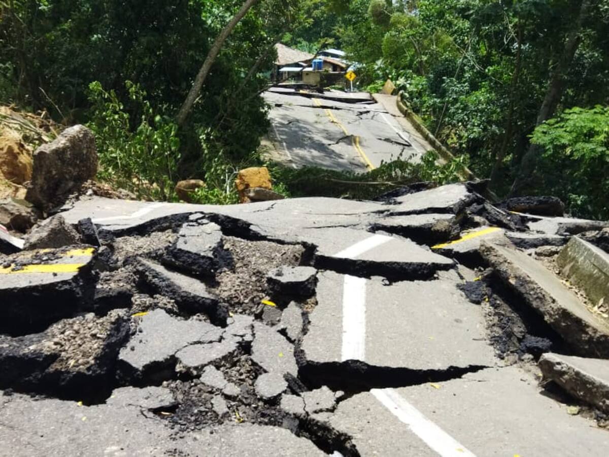 MinTransporte estará en la vía Bucaramanga - Barrancabermeja evaluando daños