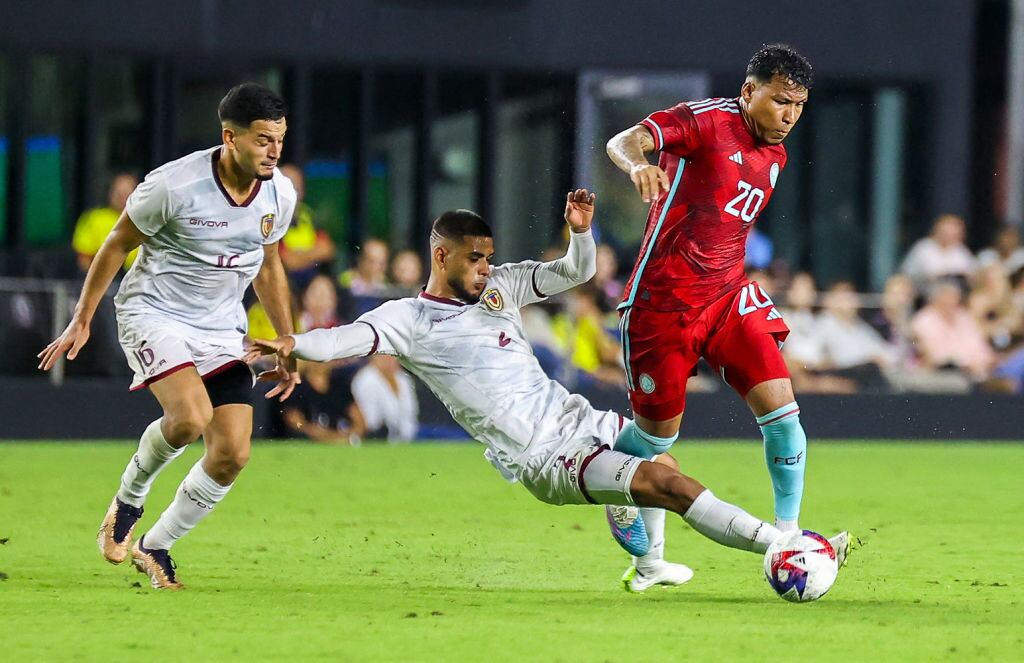 Selección Colombia vs. Venezuela en Estados Unidos. (Photo by CHRIS ARJOON/AFP via Getty Images)