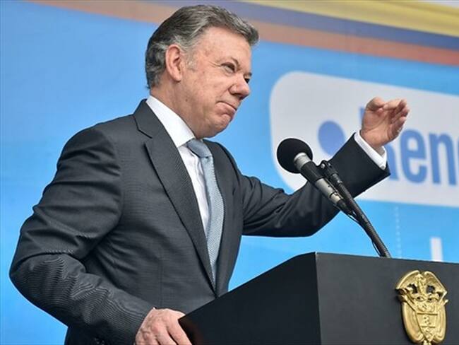 Santos afirmó que no interferirá en el próximo gobierno. Foto: Colprensa