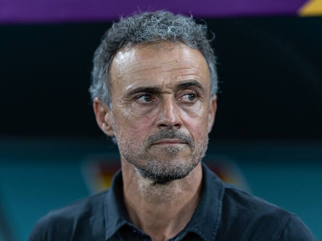 Luis Enrique. (Photo by Simon Bruty/Anychance/Getty Images)
