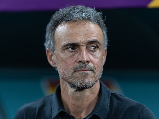 Luis Enrique. (Photo by Simon Bruty/Anychance/Getty Images)