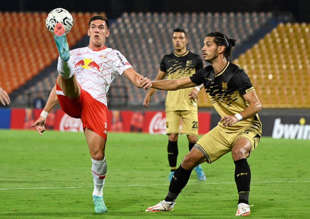 Águilas Vs Bragantino. (Photo by Luis ACOSTA / AFP) (Photo by LUIS ACOSTA/AFP via Getty Images)