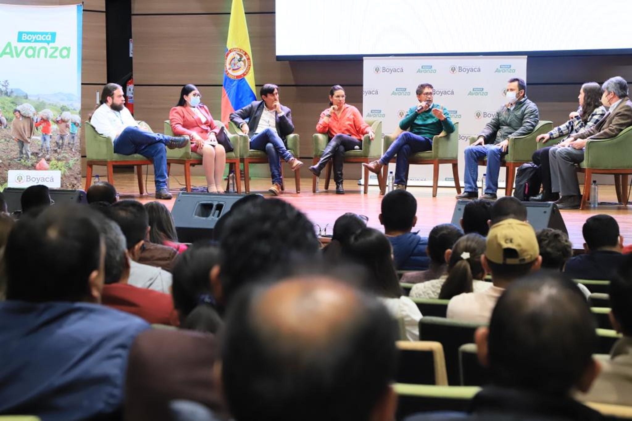 Foro Boyacá Avanza. Foto: Gobernación de Boyacá.