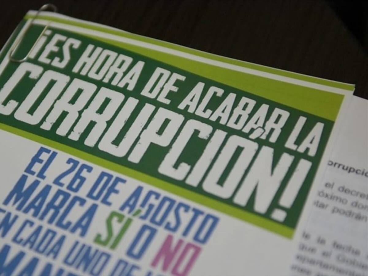 Jueces y magistrados en contra de la pregunta #1 de la Consulta Anticorrupción