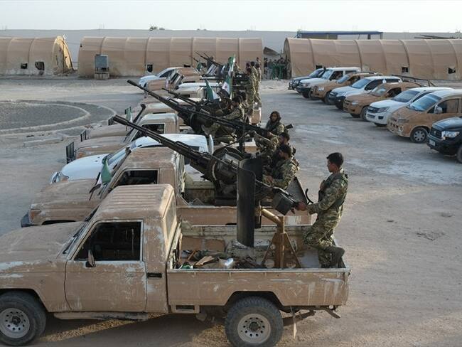 Autoridades turcas anunciaron el inicio de la ofensiva en territorio sirio.. Foto: Agencia EFE