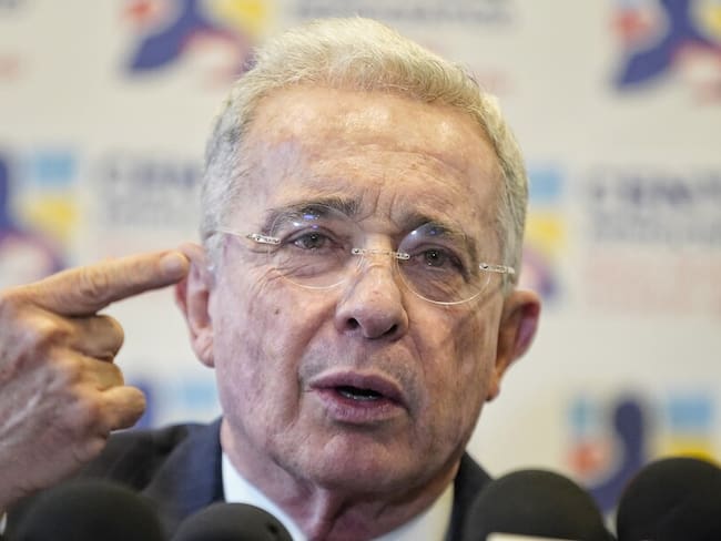 Expresidente de Colombia, Álvaro Uribe. Foto: Colprensa.