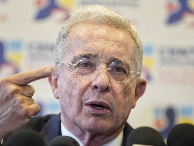 Expresidente de Colombia, Álvaro Uribe. Foto: Colprensa.
