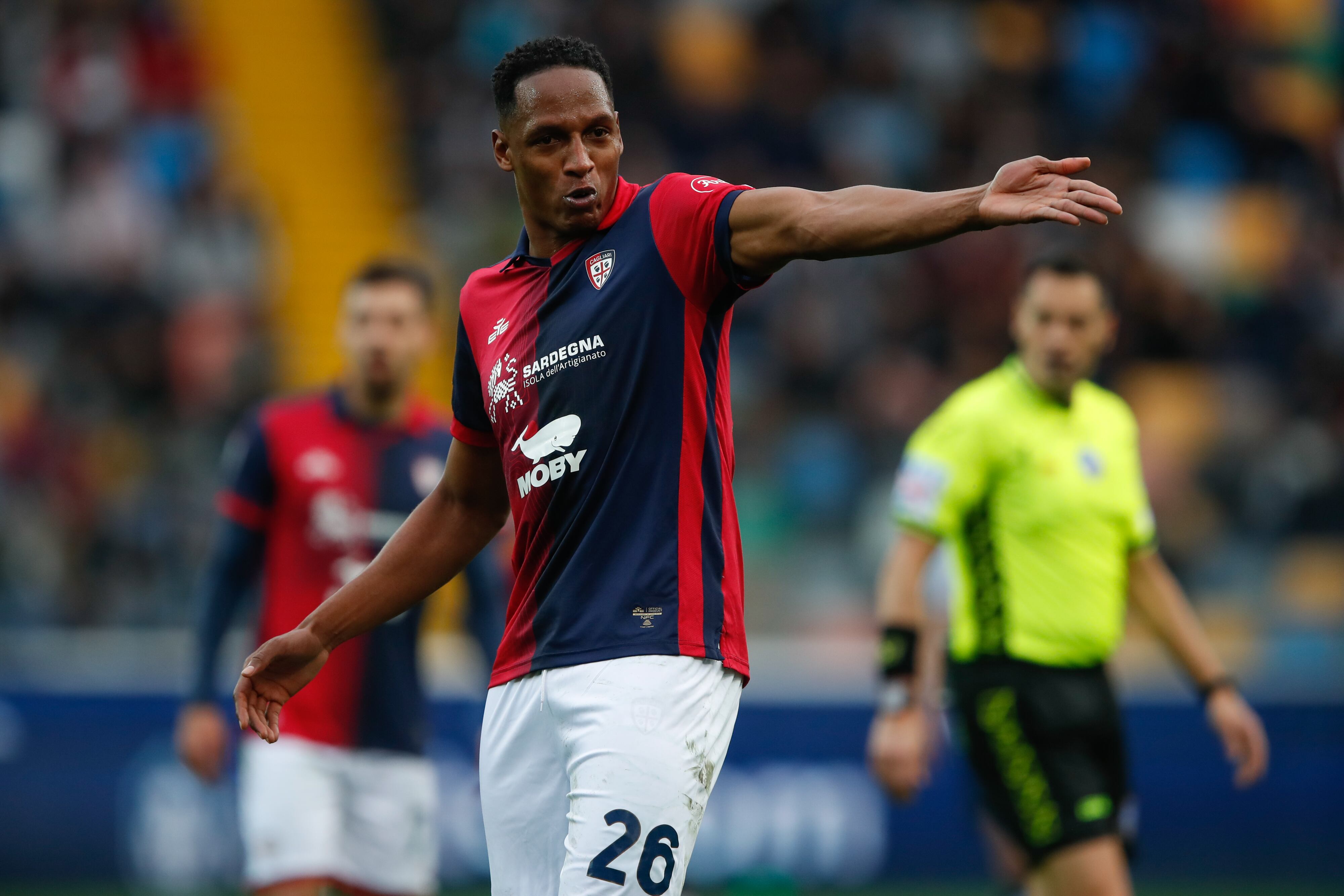 Yerry Mina, Cagliari. Foto: Timothy Rogers/Getty Images