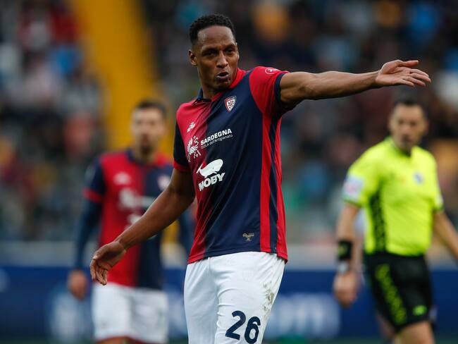 Yerry Mina, Cagliari. Foto: Timothy Rogers/Getty Images