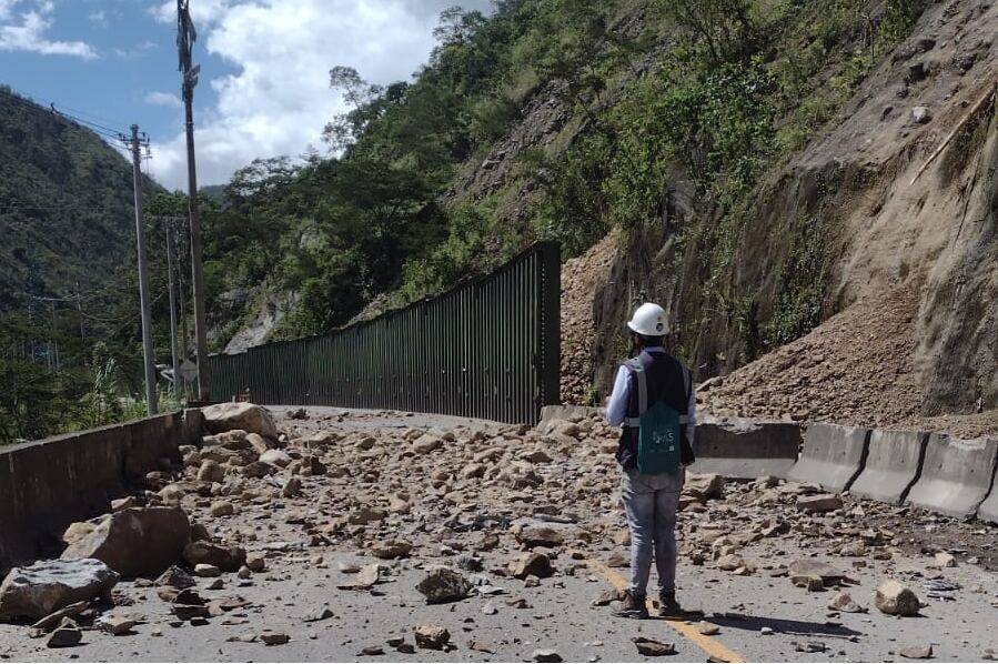 Bogotá - Villavicencio: ¿Cuál es el estado de la vía tras el fuerte temblor? Foto: Twitter @Coviandina