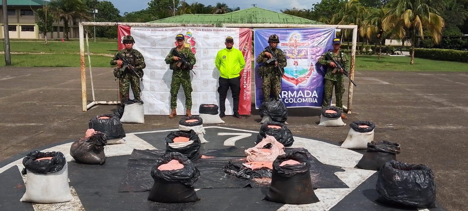 Magnum, el perro que encontró mas de una tonelada de explosivos en Putumayo