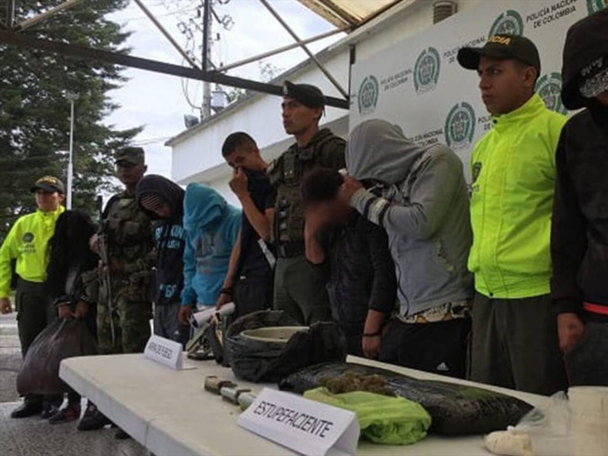 Capturados 12 integrantes de la banda “Los del Rancho” en Popayán