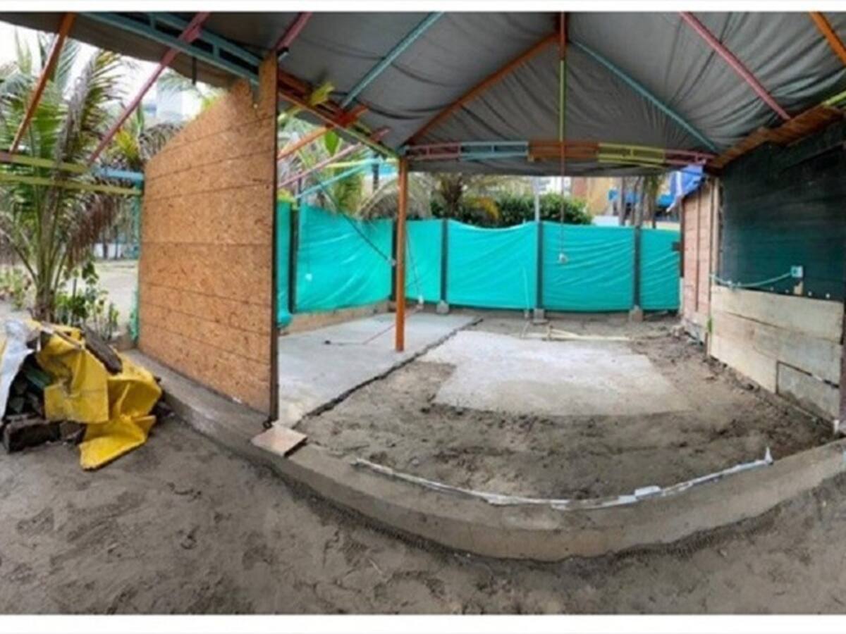 La construcción ilegal en playas de Cartagena a la que nadie le pone freno