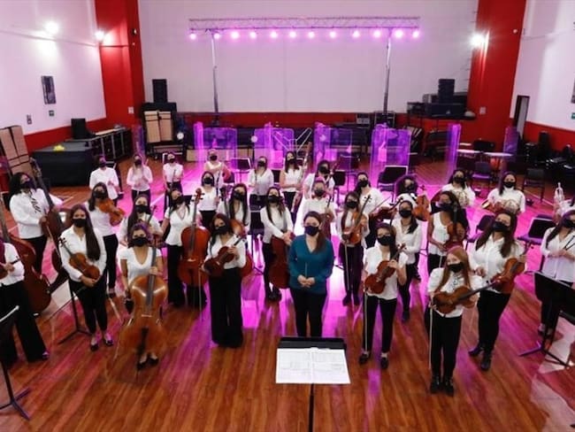 Colombia ya cuenta con una orquesta filarmónica conformada solo por mujeres