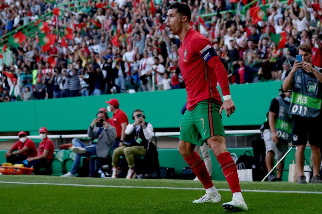 Cristiano Ronaldo de Portugal. (Photo by David S. Bustamante/Soccrates/Getty Images)