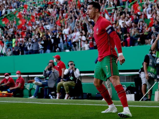 Cristiano Ronaldo de Portugal. (Photo by David S. Bustamante/Soccrates/Getty Images)