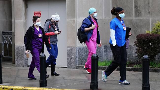 Dos colombianos le cuentan a Sigue La W su situación durante la cuarentena en Nueva York. Foto: