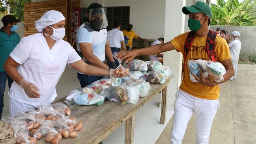 Cerca de 40 mil estudiantes se beneficiarían con el PAE en Montería.Foto:prensa alcaldía Montería.
