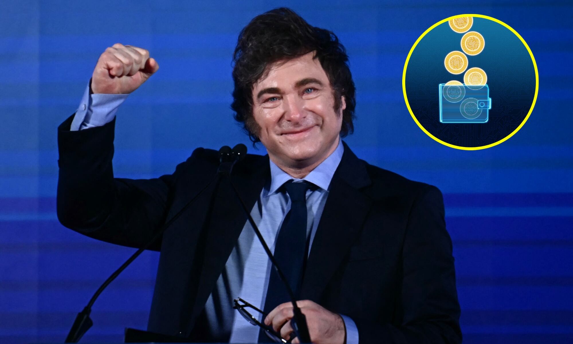 Javier Milei. Foto: FILIPPO MONTEFORTE/AFP via Getty Images.