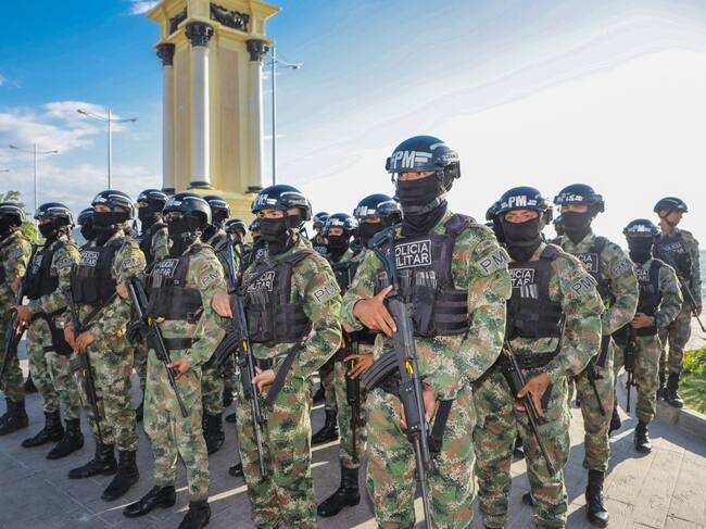 Lanzamiento del plan de seguridad para la temporada turística/ Alcaldía de Santa Marta.