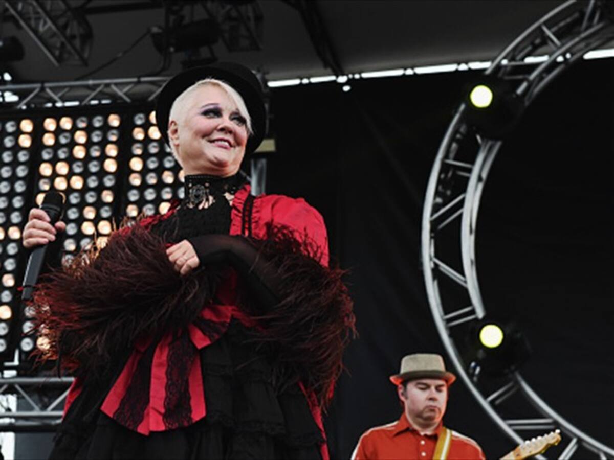 Cindy Wilson, el icono femenino de la banda "The B-52's"