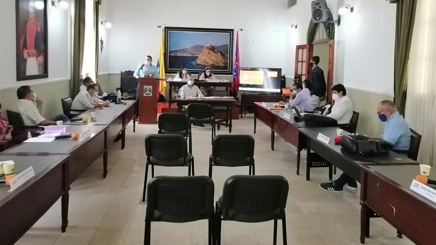 Diputado del Magdalena responde por ‘madrazo’ en plena sesión de la asamblea. Foto: Asamblea del Magdalena
