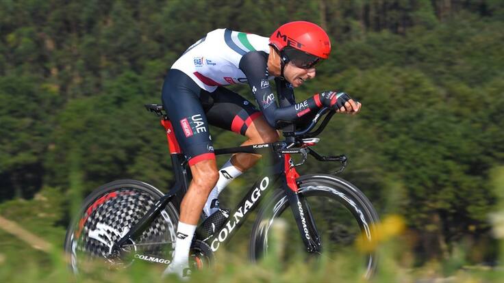 El italiano Fabio Aru, vencedor de la Vuelta a España en 2015. Foto: Getty Images