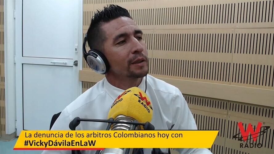 Harold Perilla, arbitro que denuncia acoso por parte de Oscar Julian Ruiz. Foto: La WCon Vicky Dávila