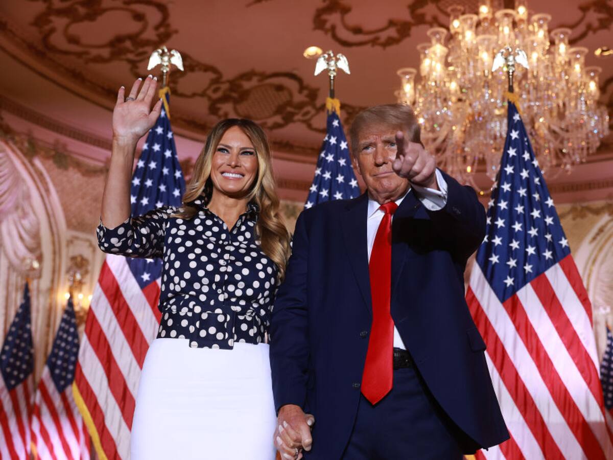 Melania Trump apoya la campaña de Donald Trump a las elecciones de 2024