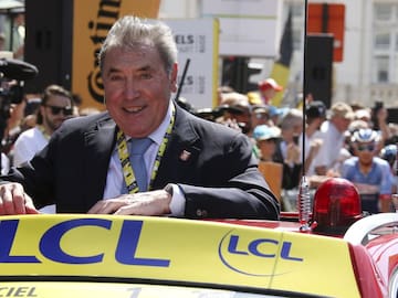 Ingresado el ciclista Eddy Merckx, de 80 años, por una infección en la cadera