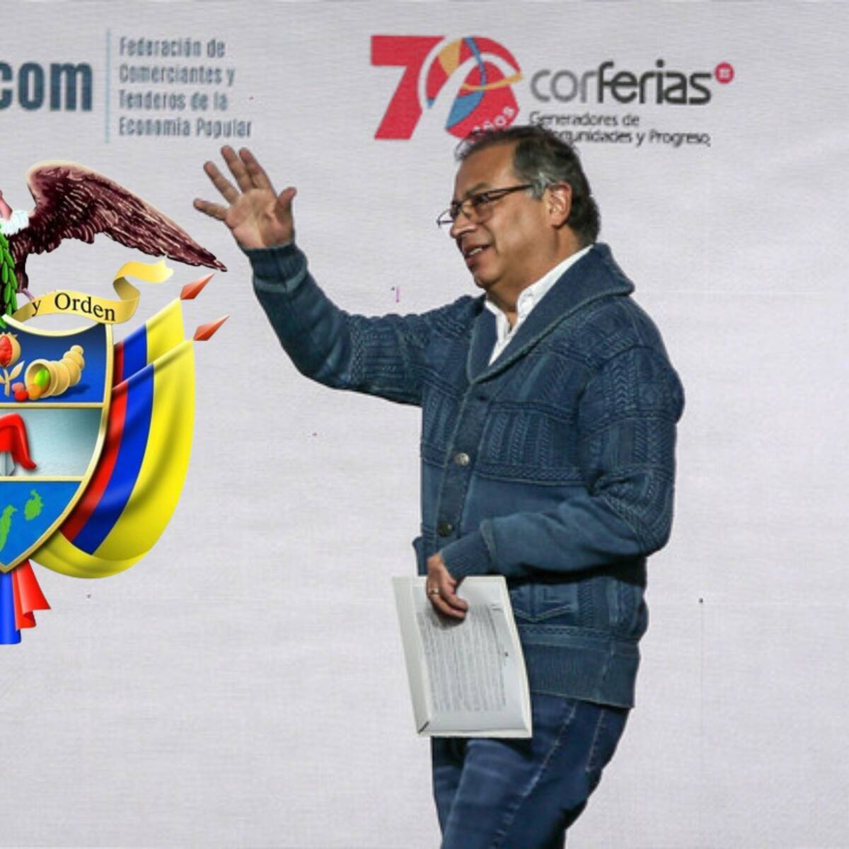Petro propone cambiar el escudo de Colombia: “es fantasmagórico”
