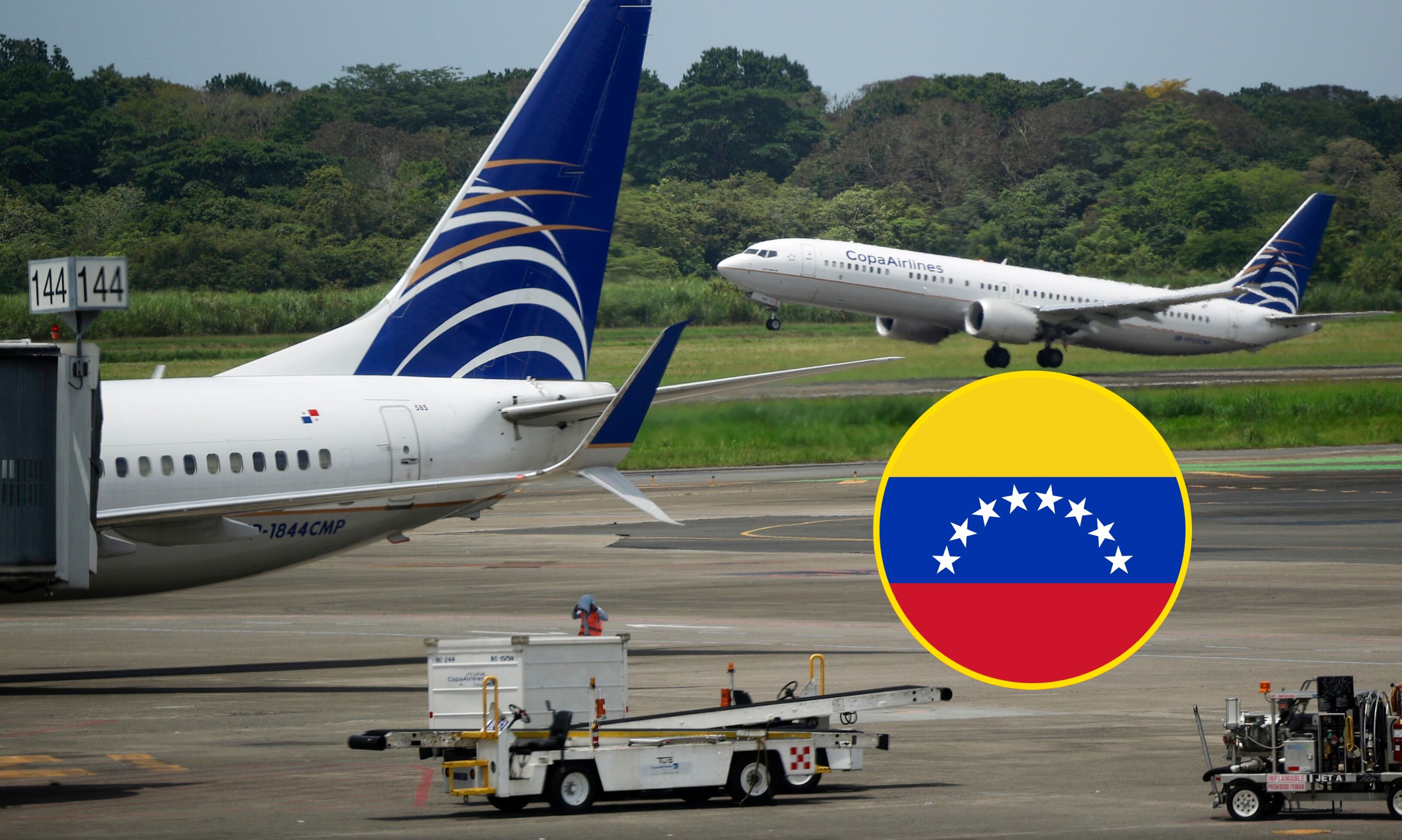 Aviones de Copa Airlines en el Aeropuerto Internacional de Tocumen en Ciudad de Panamá . FOTO: EFE/ Bienvenido Velasco