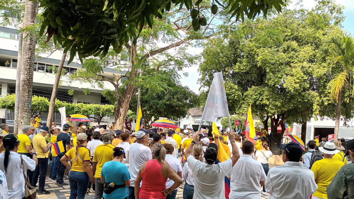 Jornada de protestas transcurrió con normalidad en Montería