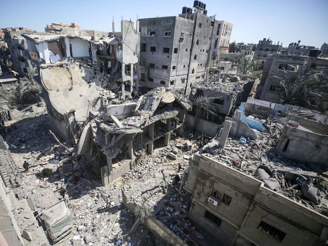 Ataques Israel, referencia. (Foto: Majdi Fathi/NurPhoto via Getty Images)