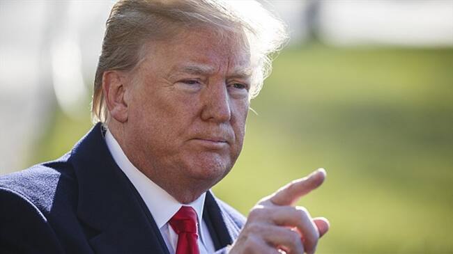 Trump amenaza con disparar a migrantes si tiran piedras. Foto: Getty Images