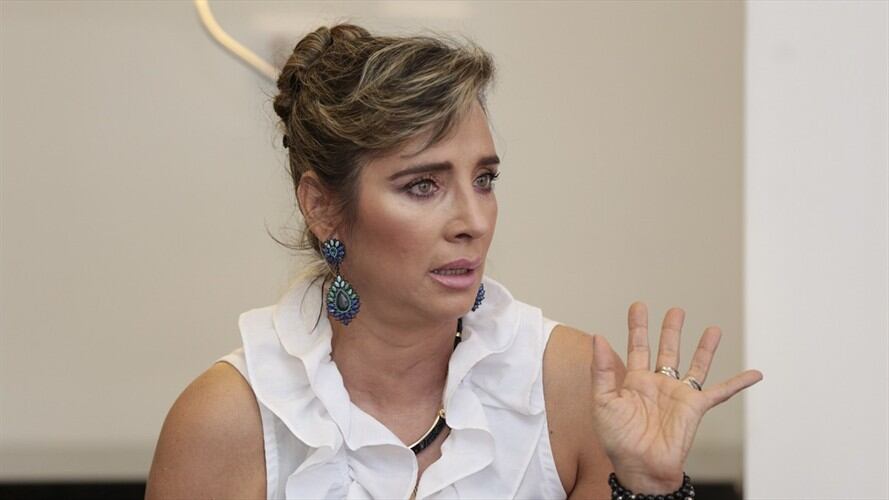 Actriz colombiana Luly Bossa. Foto: Colprensa - Juan Páez