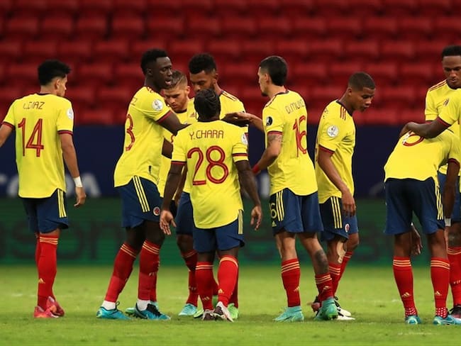 Jugadores de la Selección Colombia en la Copa América 2021. Foto: Buda Mendes/Getty Images
