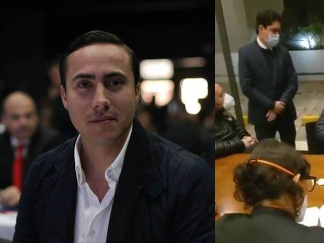 Iván Cancino, abogado defensor del exsenador Richard Aguilar, pidió su libertad. Foto: Colprensa