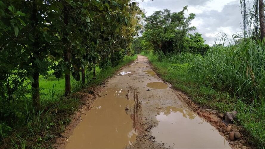 Río Lebrija desbordado. Foto: suministrada.