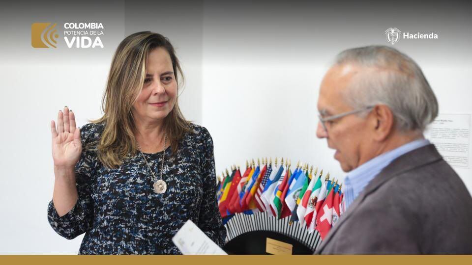 Helga María Rivas Ardila. Foto: MinHacienda