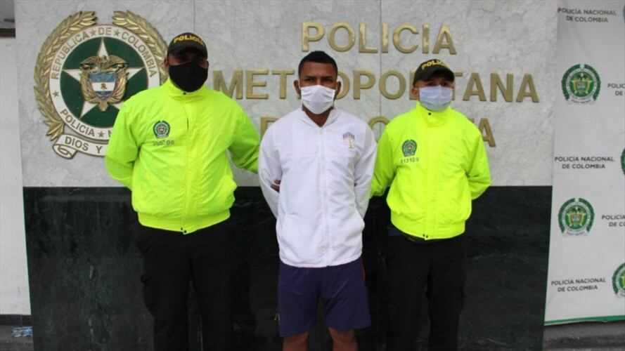 Capturan otro presunto asesino de enfermera Jenny Cerquera. Foto: Twitter: ClaudiaLopez