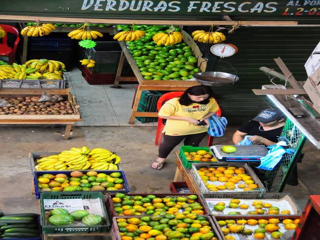 Plaza de Mercado en Cali. Foto: Colprensa
